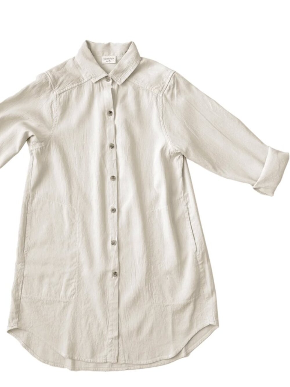 Curator SF Work shirt in Cream White size M